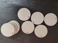 Load image into Gallery viewer, 45mm circles with hole Pack of 10
