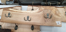Load image into Gallery viewer, Oak Coat Hooks
