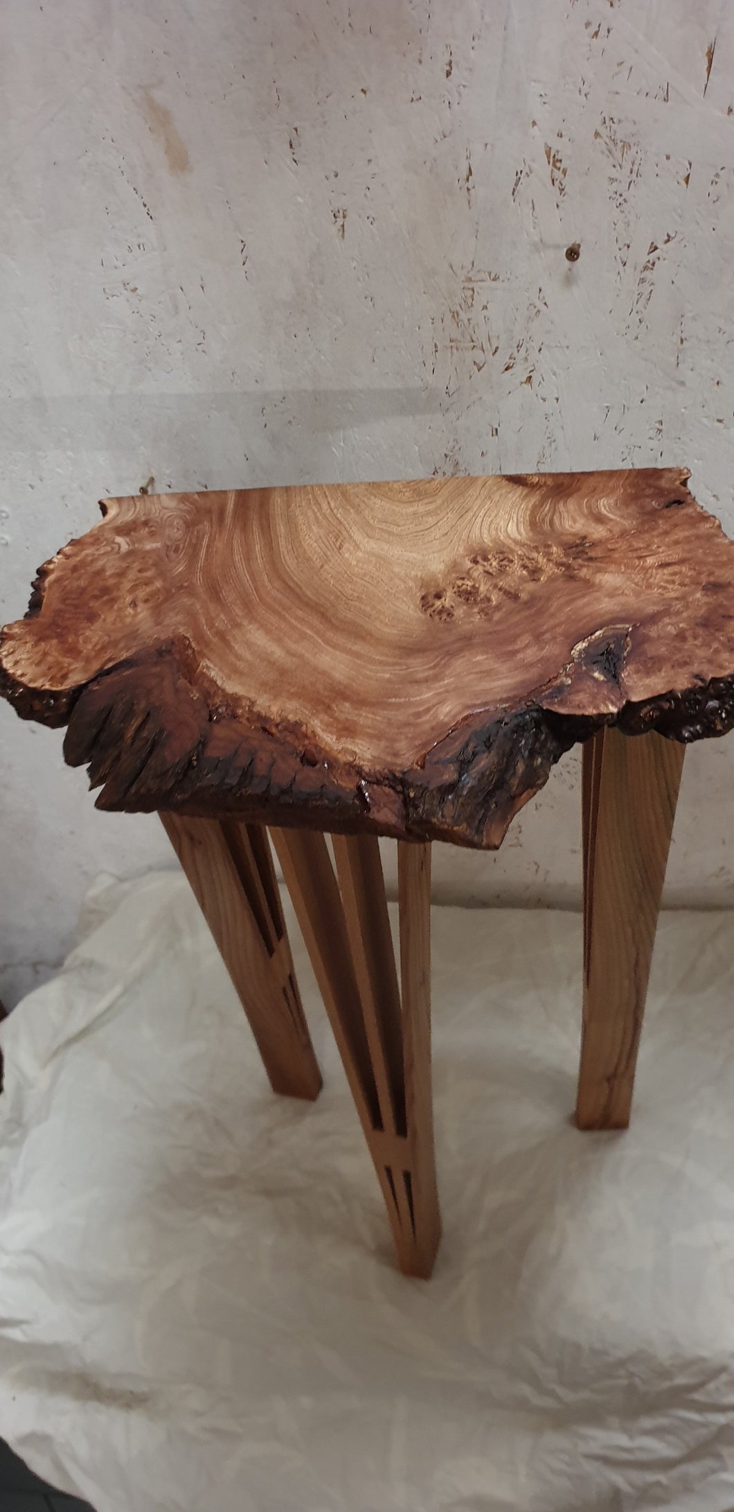 Small Elm Side Table